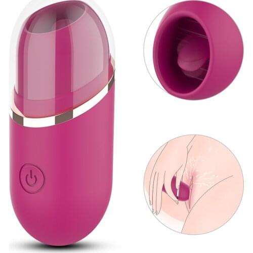 Tongue Licking Vibrator Breast Nipple Clamps Sucker Suction Cup For Clitoris Pump For Clitoris Bdsm Sex Toy Femme Sexy Massager