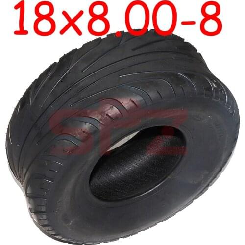 High quality 8 inch kart vacuum wheel tire 205/60-8 tire 18x8.00-8 tubeless tire suitable for Harley Kart ATV