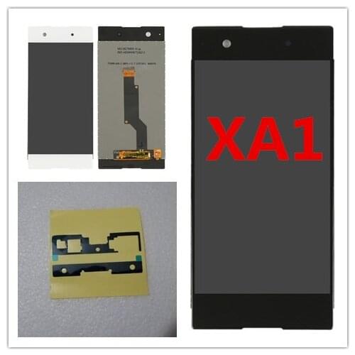 Black White For Sony Xperia XA1 G3121 G3112 G3125 G3116 G3123 LCD Display Digitizer Touch Screen Assembly Repair Parts