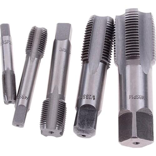 1pcs G1/8 1/4 HSS Taper Pipe Tap NPT Metal Screw Thread Cutting Tools High Quality