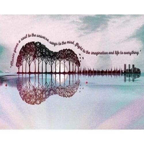 5D DIY Diamond Embroidery Bridge Full Square/Round Drill Diamond Painting Cross Stitch Landscape Handicraft Home Decoration Kits