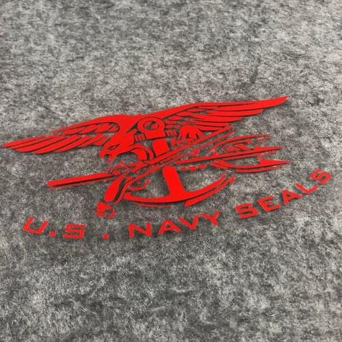 Car Styling and Decals Locomotive Motorcycle Computer Case Decoration Sticker for SWAT Respect Fear None Eagle NAVY SEALS