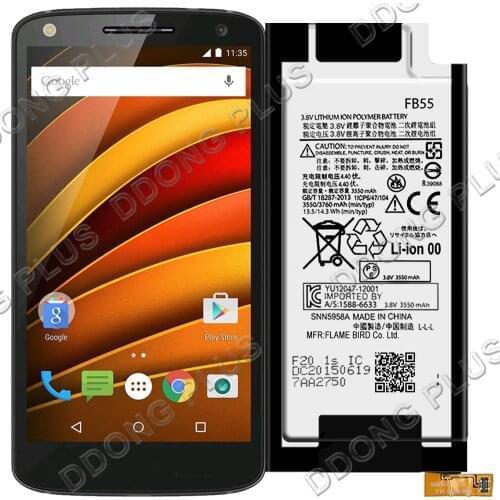 FB55 Battery For Motorola Moto X Force XT1581 Battery SNN5958A Replacement Repair Part