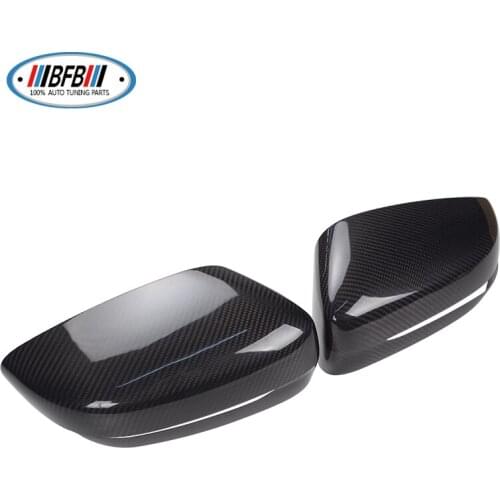 BFB Carbon Fiber Side Mirror Caps For New 5 Series G30 2018+ Rearview Mirror Cover Sticker