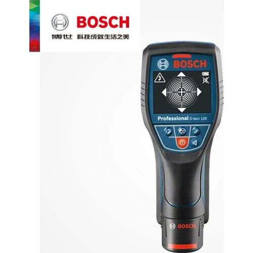 Bosch D-tect120 Professional Wall and Floor Detector Metal Cable Wood Hose Detector