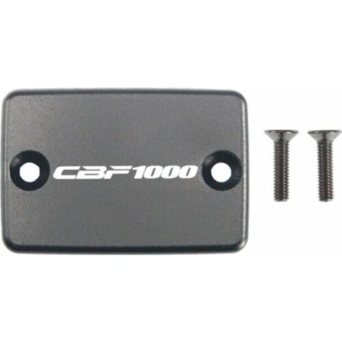 CNC Aluminum Motorcycle Brake Fluid Fuel Reservoir Tank Cover Cap FOR HONDA CBF 1000 2006-2012