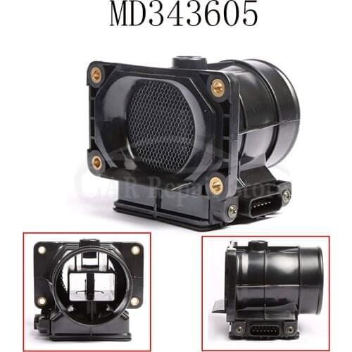 MAF Sensor Mass Air Flow Meter New Air intakes Sensor MF21114 For Mitsubishi Lancer Montero 2.0L MD343605 E5T08471