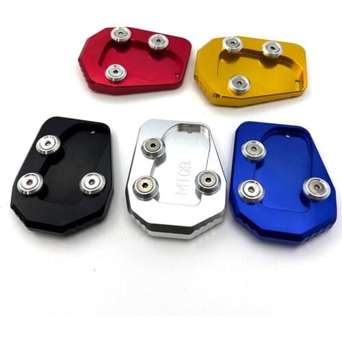FOR Yamaha MT09 MT-09 2013-2015 2014Parts Motorcycle Kickstand Foot Side Stand Enlarge Extension Pad Support Plate