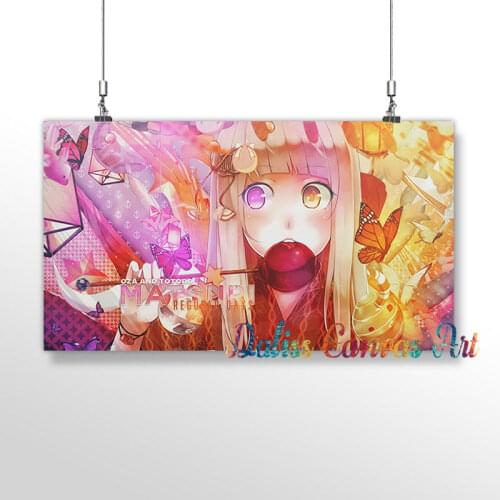 Anime Bien Matsuri Poster Pictures Home Decoration Manga Paintings Canvas HD Prints Wall Art Modular Living Room Framed