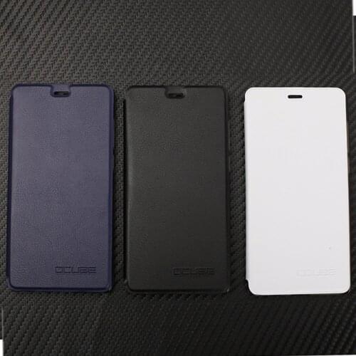 Ocube LEAGOO T5 Spring Texture Horizontal Flip Leather Case with Holder Mobile Phone Cases