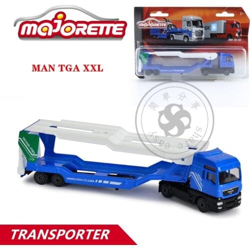 Majorette 1/64 Transporters Series MAN TGA XXL Car Hot Pop Kids Toys Motor Vehicle Diecast Metal Model