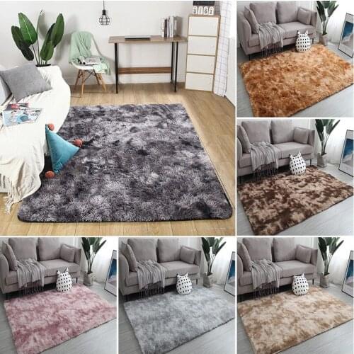Soft Carpet for Living Room Plush Rug Fluffy Thick Carpets Bedroom Decor Area Long Rugs Anti-slip Floor Mat