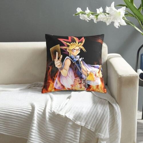 Yugioh pillowcase printed cushion cover sofa waist pillow pillow cover