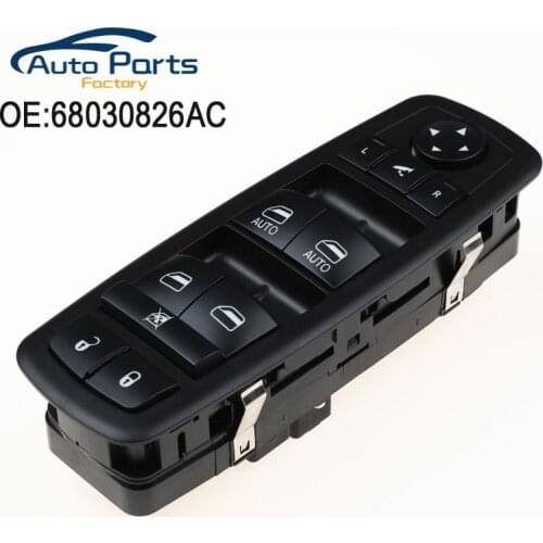 New Power Window Switch With Folding Function For Jeep Grand Cherokee IV WK High Quality 68030826AC