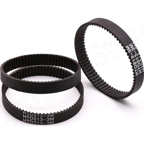 Width 10mm HTD 3M Timing Belt Pitch 3mm Closed Rubber Drive Belts Perimeter 171 174 177 180 183 186 189 192 195 198 201mm