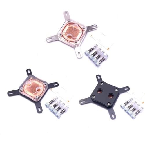 Liquid Water Cooler Block Heatsink Stainless Steel CPU Water Cooling Radiator System for Computer CPU Water Cooling Componen