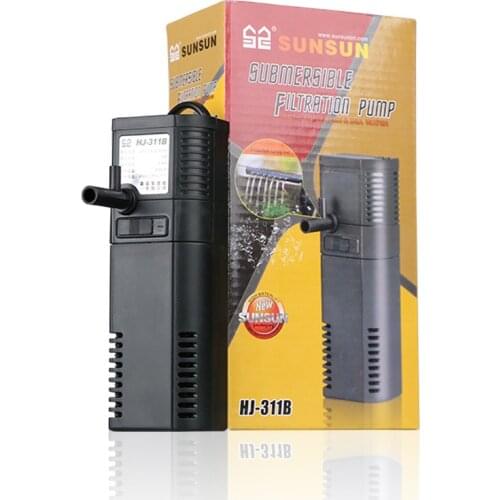 SUNSUN mini building internal filter submersible oxygen pump fish turtle aquarium water Fish Turtle Water Plant Tank Aquarium