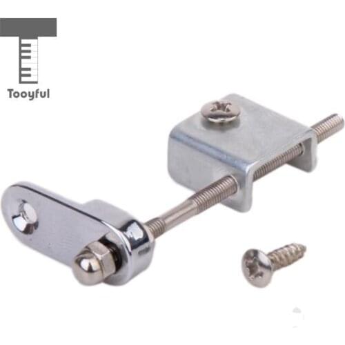 Tooyful Wholesale Silver Electric Acoustic Mandolin Pickguard Mounting Bracket And Screw Guitar Accessory for Guitar Beginners