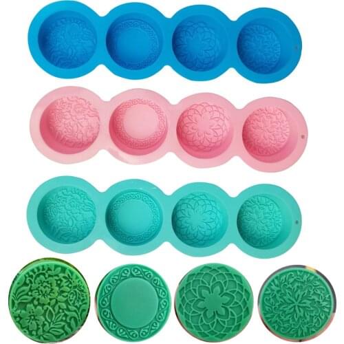 Silicone Mold Handmade Cold Soap Customization Bee Flower Three-dimensional Silicone Cake Mold Fondant Decorating Tool