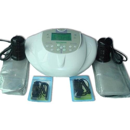 DUAL ION DETOX FOOT BATH IONIC CLEANSE SPA MACHINE+INFRARED RAY BELT Ionic Detox through feet,aqua foot spa