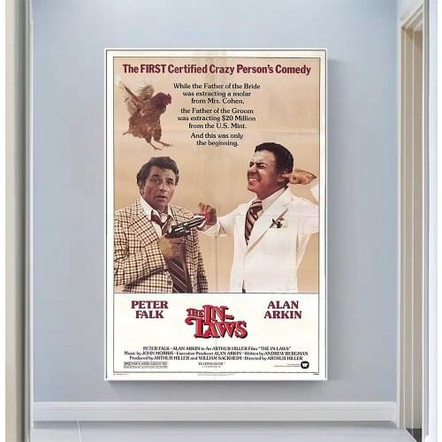 V0779 The In Laws Vintage Classic Movie Wall Silk Cloth HD Poster Art Home Decoration Gift