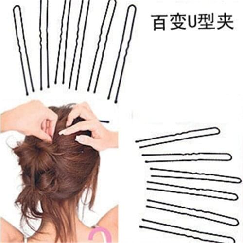 5/6/7cm U Shape Hair Pin Braided hair Tool Pin Clip Metal Hairpin For Women Hair Accessories Hair Styling Tools