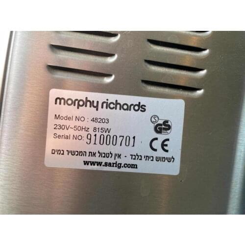 100% New Breadmaker Toothed Belt for Morphy Richards - 48203