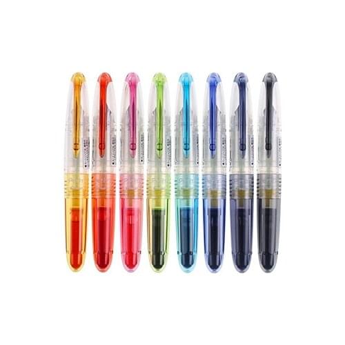 1 Piece Japanese PILOT Fountain Pen SPN-20F Student Stationery Japan Ins Special Color Mini Childrens Exchangeable Ink Bag