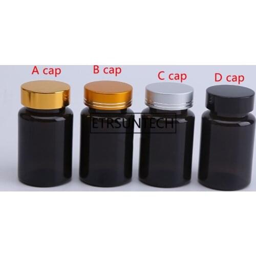 100ml Empty cosmetic Containers Pill Candy bath salt empty plastic packaging bottles F1667