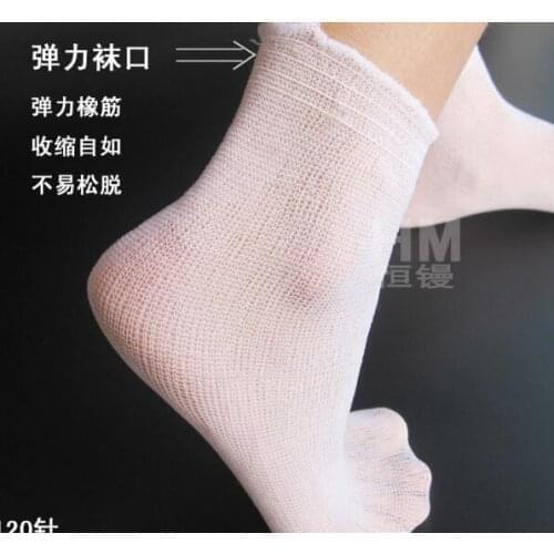 100pairs Chrildren sizes adult sizes white color black color socks disposable socks one time socks try on socks free shipping