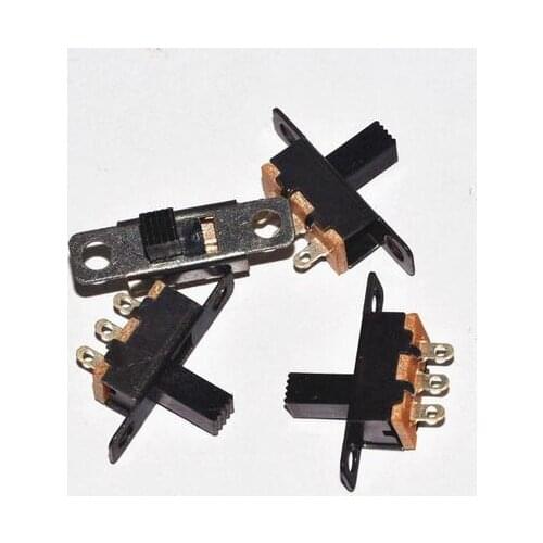 20PCS 1P2T 2 Position Vertical Slide Switch 3 Pin SS12F15