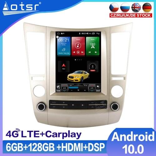 6GB+128GB For Hyundai Veracruz 2012+ Android 10 Multimedia Car Radio Audio GPS Navigation DVD Video Player Auto Stereo Head Unit