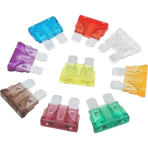 Free shipping 100PCS/LOT Auto Automotive Car Boat Truck Blade Fuse 5A Standard Middle Fuse