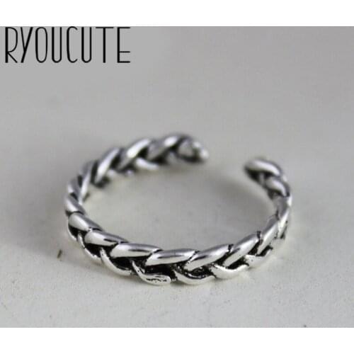 Trendy Personality Punk Chains Rings For Women Men Lady Girls Resizable Size Rings Party Jewelry Charm Gifts 2021