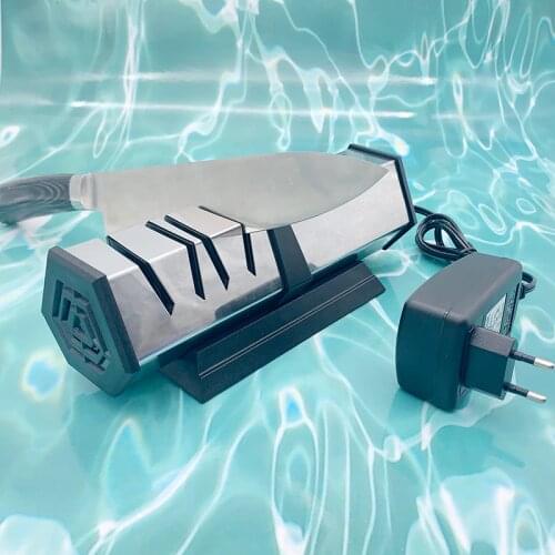 Electric Professional kitchen knife sharpener Family expenses Stainless steel sharpener the blade is sharp edge Apex diamond bru