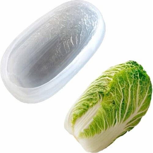 Aouke Chinese Cabbage Mousse Mould Decorating Molds Cake Silicone Mold Sugarpaste Candy Chocolate Gumpaste Clay Mould A120