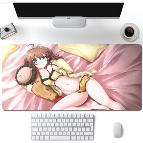 Pc Gaming Computer Mat Gamer Keyboard Pad Mouse Table Pads Mausepad Mousepad Anime Carpet Desk Protector Diy hololive Deskmat