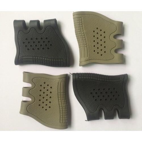 Gun Glock Holster Handgun Sleeve Cover Tactical Rubber Pistol Grip Glove Protect Anti-Slip Airsoft Hunting Accessories