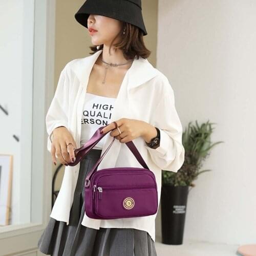 Fashion Womens Bag Summer Nylon Large Capacity Crossbody Bags Waterproof Designer Luxury Handbags Trend Brand Shoulder Bags