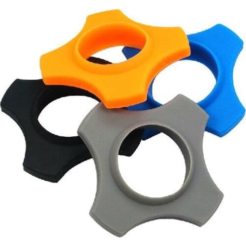 Wired/wireless microphone soft silicone stand skidproof circle mic anti-slip non-skid ring KTV replacement drop resistance case