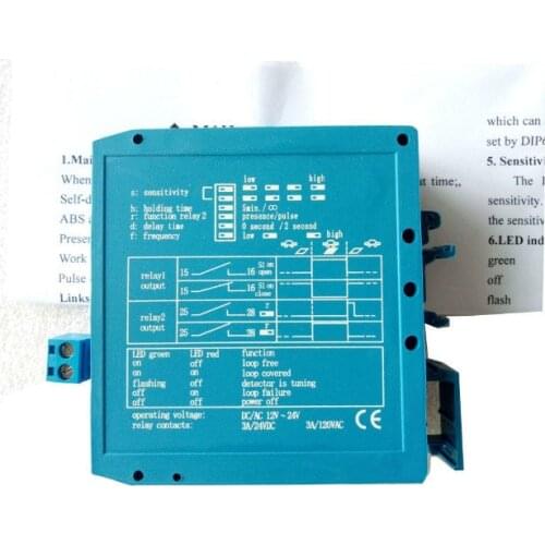 M1H Loop Detector 12-24v Low Voltage Relay Vehicle Detection Systems
