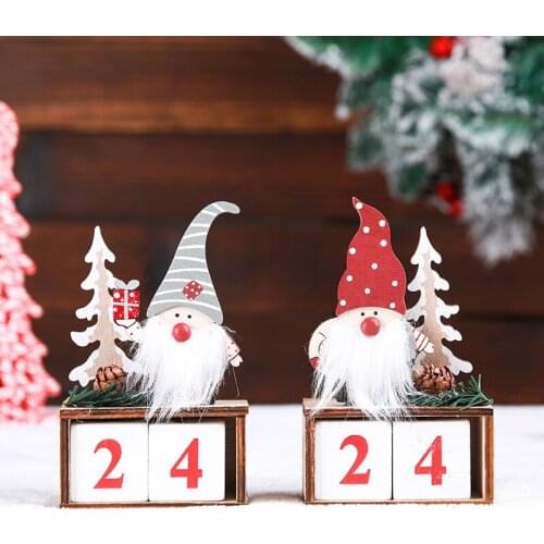 Wooden Christmas Decoration for Home Christmas Tree Pendant Christmas Wood Ornaments Navidad New Year 2021Party Small Gift Snow