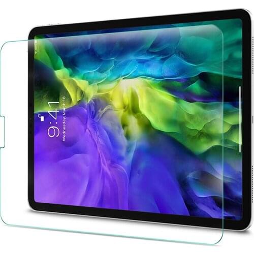 Full Covered Tempered Glass For iPad Air 4 10.9 2020 Screen Protector Film Tablet Front Glass For iPad Pro 12.9 11 inch 11"
