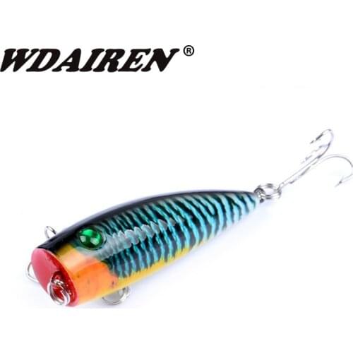 1Pcs 6.5cm 8.5g Popper Wobbler Fishing Lure Fish Bait Crankbait Peche Minnow Carp Lure Japan Mini Fishing lure Fishing Tackle