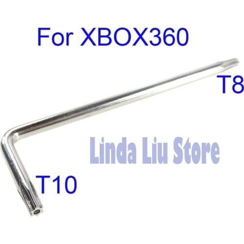 120pcs/lot L Screwdriver For Xbox 360 T8 T10 Controller Mod Kits/ Repair Tool Security Torx Screwdriver Game Tools Kit