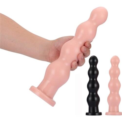 Sex Toys For Woman Man Anal Plug Beads Suction Cup Prostate Massage Vagina Butt Stimulate Large Dildo Anus Dilatador Expansion