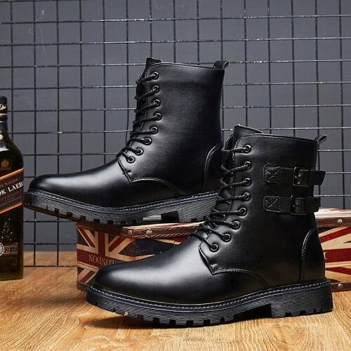 Boty Fashion Men Casual Shoes Black Boots Sapatos For Sneaker Man Shoe Mens Hot Sale Causal