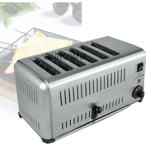 Household Toaster Electric Baking Bread Maker Stainless Steel Automatics Breakfast Machin