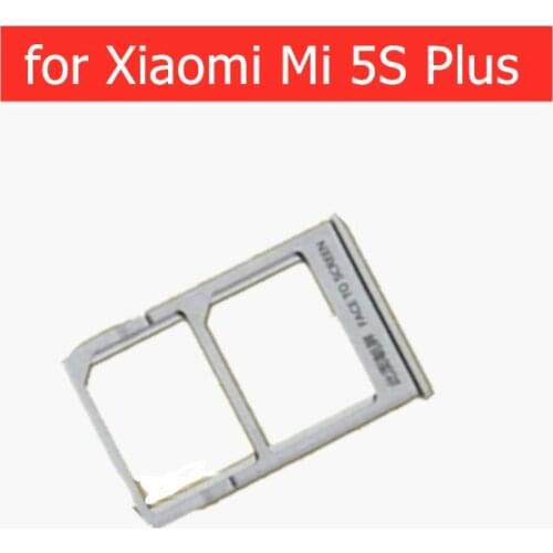 For Xiaomi Mi 5S Plus Card Tray Holder SIM Micro SD Card Slot Adapter Holder Repair Spare Parts