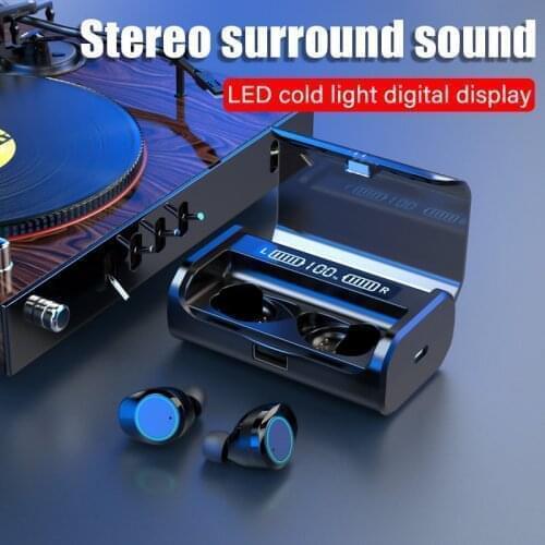 G06 LED Power Display Wireless Bluetooth 5.0 earphone true wireless for LG 5 5X H791 Music Earbud Charging Box